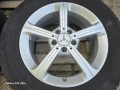 Лети джанти 17ки 5х112 Mercedes + зимни гуми 215/65/17 Bridgestone, снимка 6