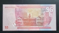 Белиз. 5 долара. 2025 г. UNC. Най новата банкнота., снимка 2