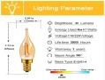 Електрическа крушка Е14 - 10 броя, LED винтидж ретро, снимка 2