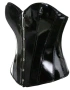 3XL Черен корсет от лак / винил /, снимка 3