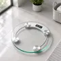 Кръгъл електронен стъклен кантар за телесно тегло (Personal Scale), снимка 2