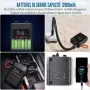 Електрическа надуваема помпа за падълборд SUP 12000 mAh акумулаторна преносима надуване/изпускане, снимка 3