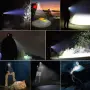 Водоустойчив фенер за глава с въртящ се фокус и мащабиране, снимка 9