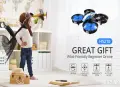 Мини дрон Holy Stone HS210 за деца с 3 батерии и 3D обръщане – RC квадрокоптер, снимка 5