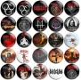 Значки на Death Metal бандите Napalm Death Impaled Nazarine Deicide Bolthrower Carcass Beherit, снимка 5