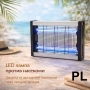 ПРОМО 1+1: Преносим USB вентилатор Rosberg + LED лампа против насекоми Код P2353, снимка 2