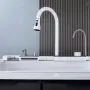 Умна кухненска мивка с изтеглящ се кран – LED дисплей, водопад, филтрирана вода и пълен комплект за , снимка 1