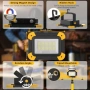 LED прожектор акумулаторен T-SUNUS USB IP65, снимка 5