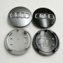 Капачки за джанти Ауди/Audi 68мм Черни/Сиви, снимка 5