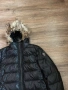 Оригинална дамска зимна пухена парка Moncler Black down Parka , 2/S размер, снимка 4