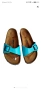 Birkenstock чехли в син лак н. 42, снимка 1
