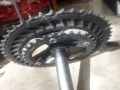 Курбели - FC-5800 / 170mm Сменено от работещо колело Курбел Shimano FC-5800 / 170mm, снимка 10