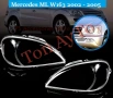 Капаци Фарове Мерцедес ML W163 Mercedes 2002 - 2005 Стъкла Фарове Капаци, снимка 1
