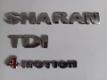 Емблема задна за VW SHARAN TDI 4 MOTION , снимка 2