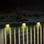 Соларни лампи за стълби и огради водоустойчиви, снимка 2