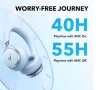 Soundcore Space One Blue ANC Bluetooth Слушалки – Чисто Нови, Запечатани, снимка 9