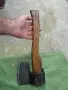 Стара немска дърводелска брадва - 624 , снимка 6