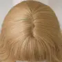 Златисто руса вълнообразна перука с бретон, снимка 7