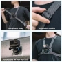 Нов Магнитен нагръден колан за GoPro DJI Osmo Action екшън камера фото и видео влог, снимка 8