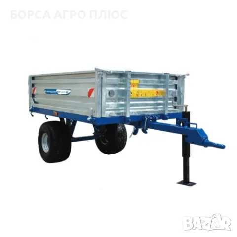 Ремарке едноосно с механично разтоварване GRAECUS MT1000-M, снимка 12 - Селскостопанска техника - 55595971