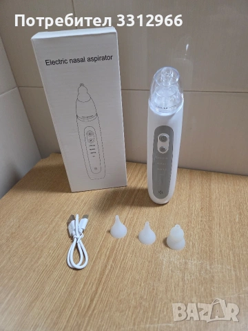 Аспиратор за бебета, Chelponds, електрически, назален, с успокояваща музика,