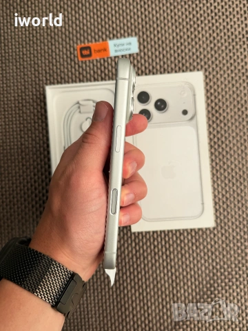 НОВ❗️ ГАРАНЦИЯ❗️ iPhone 17 Pro ⚠️Лизинг от 41€/мес ⚠️ Silver  256Gb, снимка 6 - Apple iPhone - 55119728