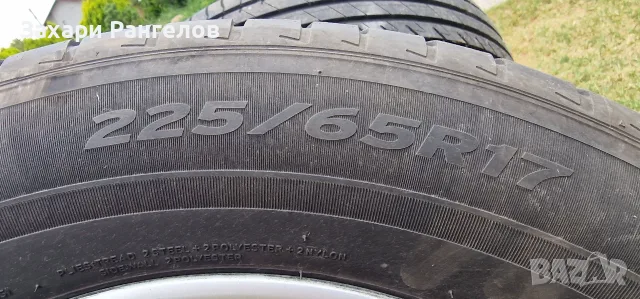 🛞 Оригинални 17" алуминиеви джанти Suzuki + летни гуми 225/65 R17 DOT 2023, снимка 12 - Гуми и джанти - 55323419