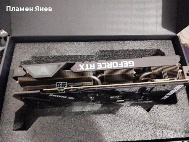 Видеокарта ASUS TUF Gaming GeForce RTX 3060 OC 12GB, снимка 2 - Видеокарти - 54444819