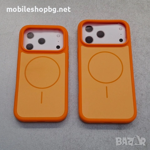 оранжев кейс MagSafe iPhone 17 Pro Max /iPhone 17 Pro , снимка 4 - Калъфи, кейсове - 55210646