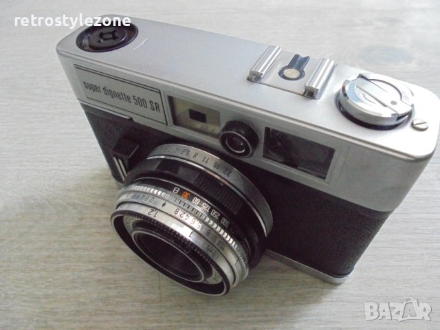 № 8632 Стар фотоапарат Dacora Super Dignette 500 SR    , снимка 4 - Други ценни предмети - 54724289