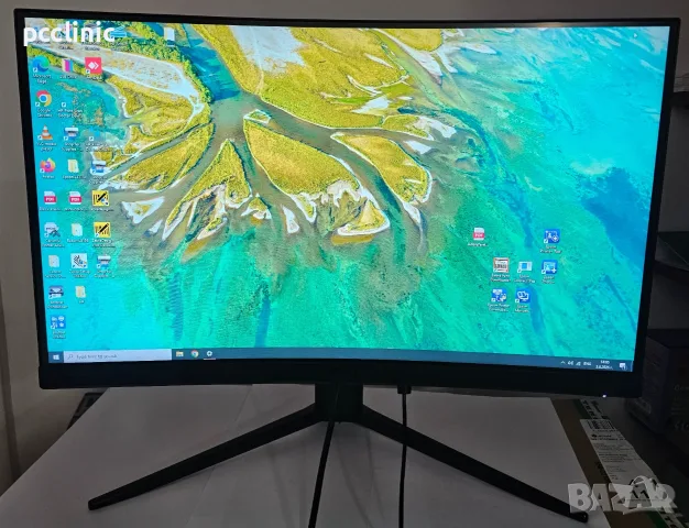 Геймърски извит монитор MSI Optix G24C4 24 inch | 144Hz | 1ms | Full HD | VA  | HDMI
