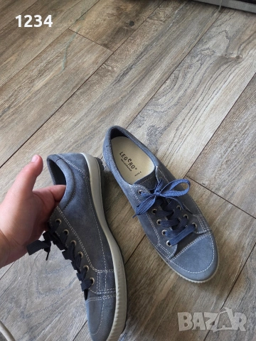 Дамски спортни обувки Legero естествен велур 41 номер, снимка 2 - Дамски ежедневни обувки - 54096842