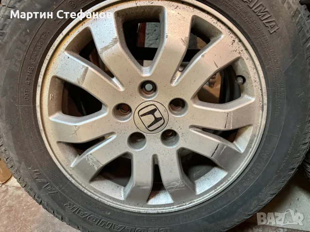 Оригинални джанти Honda CRV 2 (Хонда ЦРВ 2) 16” 5x114.3 + гуми Yokohama, снимка 6 - Гуми и джанти - 55565520