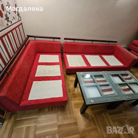 Ляв ъглов диван, снимка 7 - Дивани и мека мебел - 55252333
