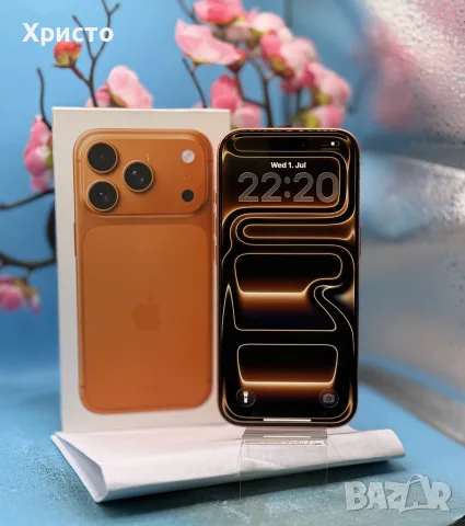 ГАРАНЦИОНЕН!!! Apple iPhone 17 Pro, 256GB, 5G, Cosmic Orange