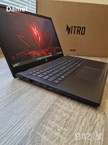 Acer Nitro V15/R7 7735HS/RTX 3050 6GB/16GB RAM/512GB SSD, снимка 5 - Лаптопи за игри - 54575327