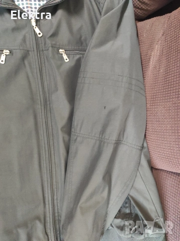 Мъжко черно яке, голям размер , снимка 4 - Якета - 54028389