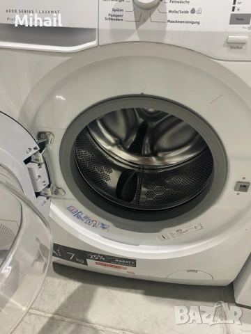Немска пералня AEG 6000 Series ProSense 7 кг 1400 об./мин. Инвертор А+++, снимка 4 - Перални - 55478998