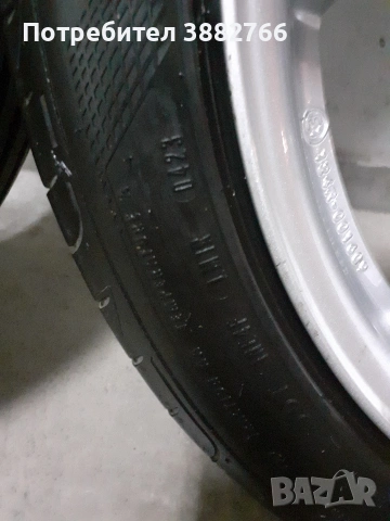 Джанти VW 18 цола с летни гуми 235 45 18, снимка 6 - Гуми и джанти - 54461114