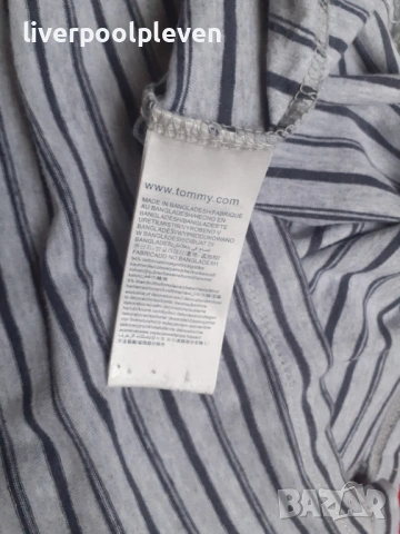 👉Tommy Hilfiger Original М с лен, снимка 5 - Тениски - 54612782