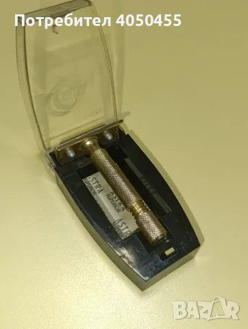 Две класически бръсначки (safety razor) – Gillette + Soluna, снимка 2 - Антикварни и старинни предмети - 55475674