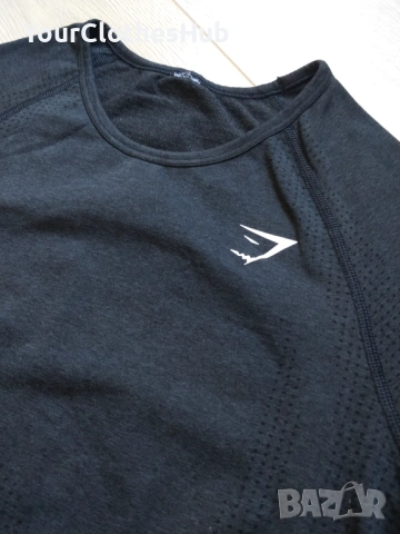 Gymshark Vital Crop Top S size Дамска спортна блуза, снимка 5 - Спортни екипи - 54341030