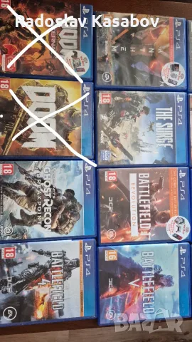 PS4 игри – Call of Duty, Battlefield, Doom, Metro, Far Cry, Anthem и други | Отлично състояние