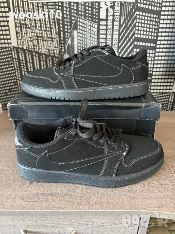 Jordan 1 x Travis Scott Retro Low Black Phantom Size EUR 44
