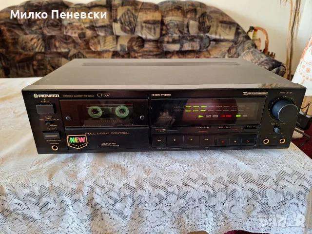 PIONEER CT 337 STEREO CASSETTE DECK.MADE IN JAPAN.