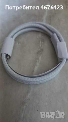 Кабел за зареждане AirPods Pro / iPhone – плетен, нов