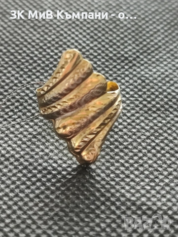 Златен дамски пръстен 1.58гр-14к