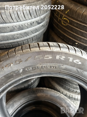 195/55/16 PIRELLI…, снимка 2 - Гуми и джанти - 55168972