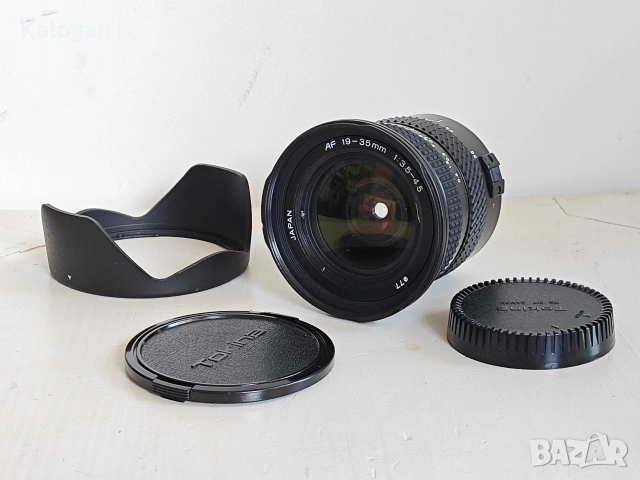 Обектив Tokina 19-35mm f/3.5-4.5 за Canon EOS / EF байонет