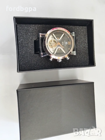 Автоматичен мъжки часовник Forsining , снимка 2 - Мъжки - 54366425